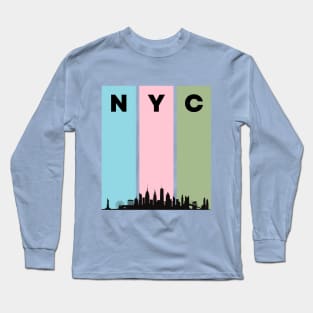 New York City Travel Vibes Tee! Long Sleeve T-Shirt